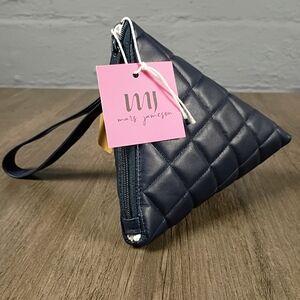 Mars Jameson Kather in Blue Wrist Bag New With Tags